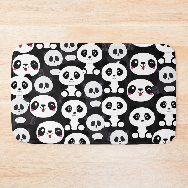 Aperçu de l'œuvre Joli motif de panda créée et vendue par Patternaart.
