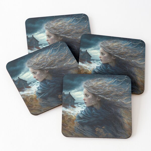 Item preview, Woman in a storm designed and sold by RavnWorX.