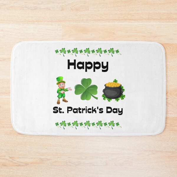 Item preview, Happy St. Patricks Day, 4 Leaf Clover, Pot of Gold designed and sold by JRice66.