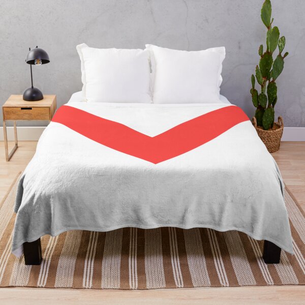 Item preview, Manchester 1920s Retro White & Red Chevron designed and sold by Sporting Colour.