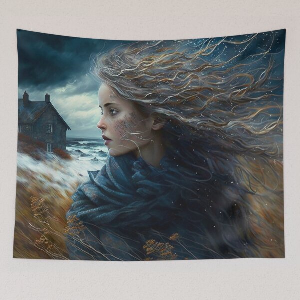Item preview, Woman in a storm designed and sold by RavnWorX.