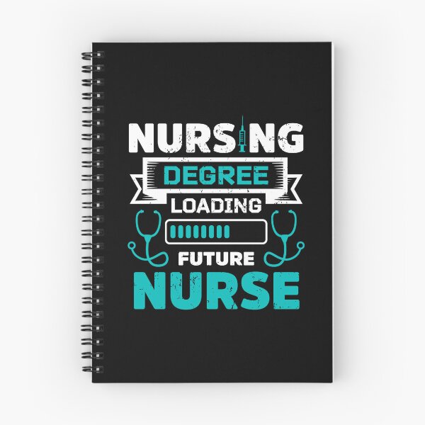 Item preview, Future Nurse in Progress, nursing degree loading future nurse designed and sold by RedArtsDesign.