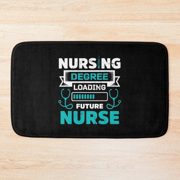Item preview, Future Nurse in Progress, nursing degree loading future nurse designed and sold by RedArtsDesign.