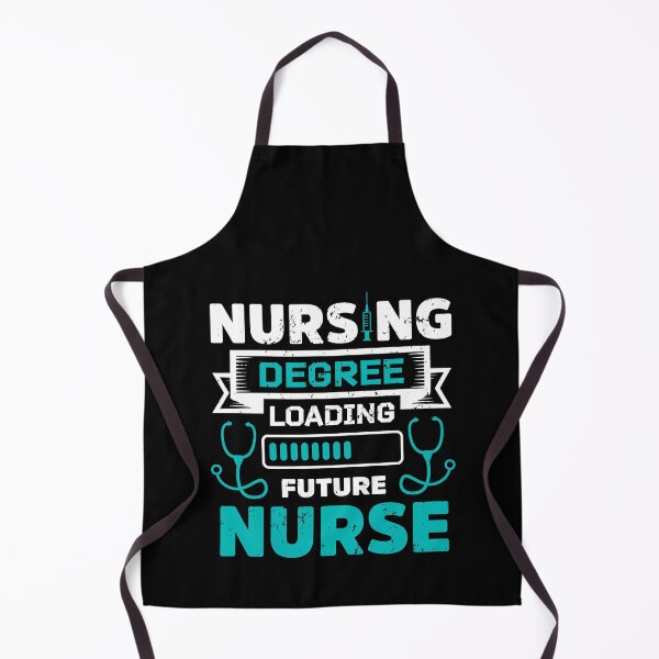 Item preview, Future Nurse in Progress, nursing degree loading future nurse designed and sold by RedArtsDesign.