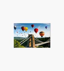 Bristol city balloons Art Board