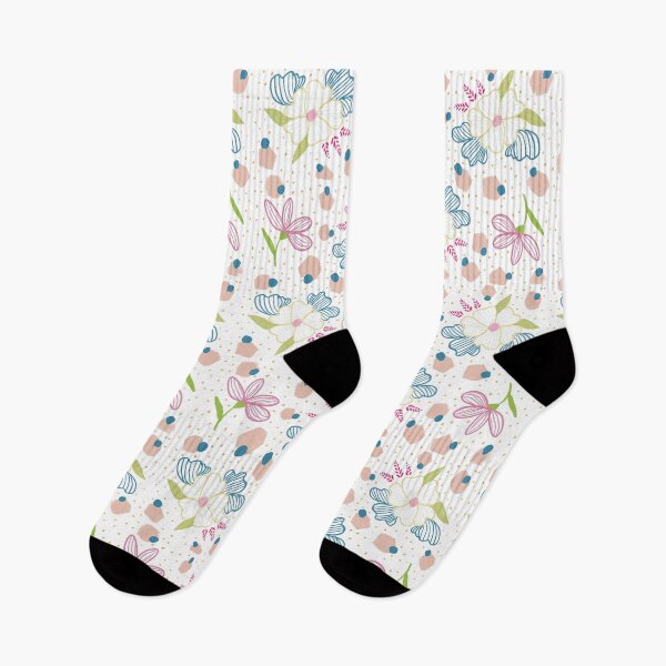 Item preview, flowers and dots designed and sold by Tenuveoilustra.