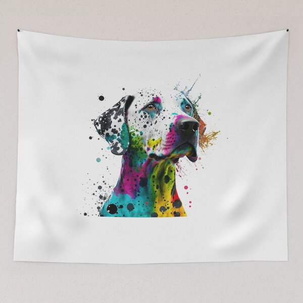 Item preview, Colorful Pop Art Dalmatian for Carriage Dog Lover designed and sold by PRINTED ..