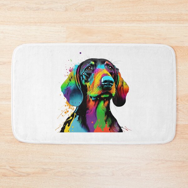 Item preview, Colorful Pop Art Dachshund for Badger dog Owner designed and sold by PRINTED ..