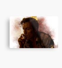 True Detective - Rust Cohle Metal Print