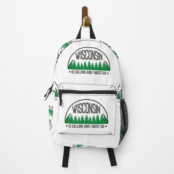 Item preview, Wisconsin is Calling and I Must Go for Wisconsin Day designed and sold by Dexter Freeman.