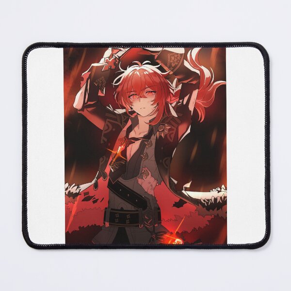 Item preview, Impacto de Genshin, Diluc Ragnvindrr designed and sold by Fire-Song.