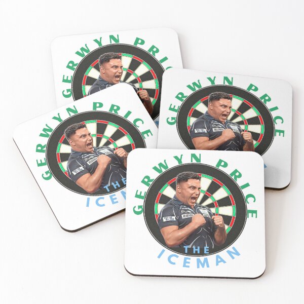 Artikelvorschau, Gerwyn Price ist ein walisischer professioneller Dartspieler entworfen und verkauft von gallofoto.