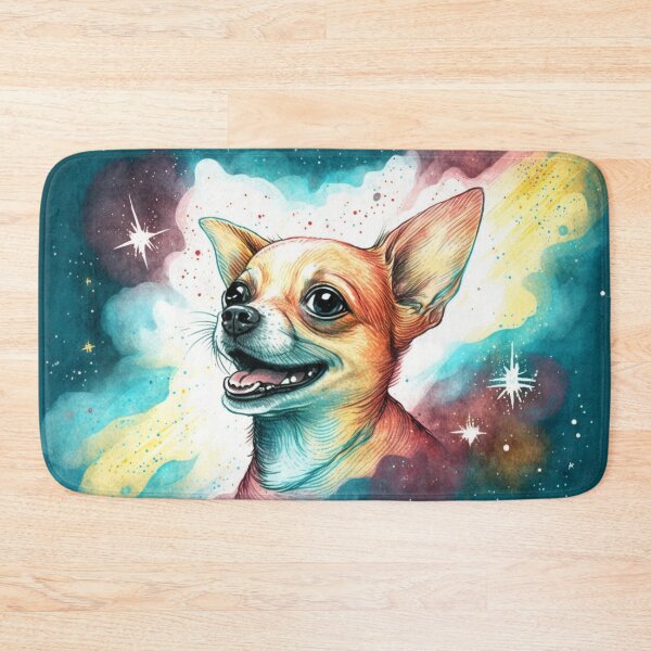 Item preview, Smiling Cosmic Chihuahua  designed and sold by Critical Meltdown.