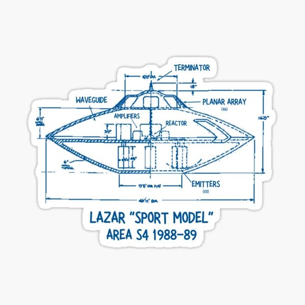 Classic UFO Beamship 1988-89 Lazar 