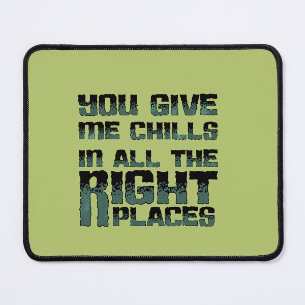 Item preview, Retro Scary Movie You Give Me Chills (Monster Green) designed and sold by spookyhobbit.