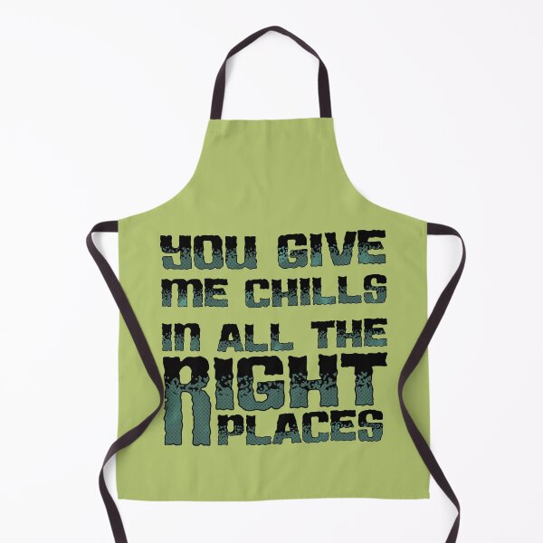 Item preview, Retro Scary Movie You Give Me Chills (Monster Green) designed and sold by spookyhobbit.