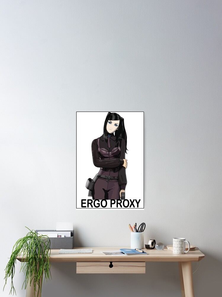 Ergo Proxy' Poster, picture, metal print, paint by phil art