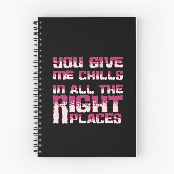 Item preview, Retro Scary Movie You Give Me Chills (Pretty Pink) designed and sold by spookyhobbit.