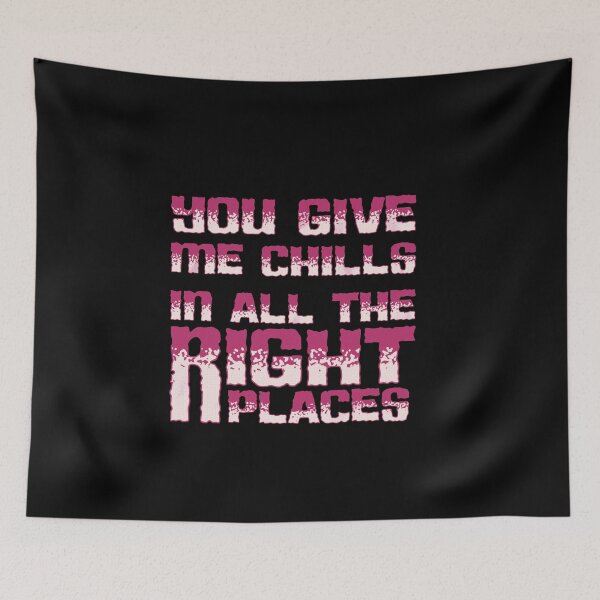 Item preview, Retro Scary Movie You Give Me Chills (Pretty Pink) designed and sold by spookyhobbit.