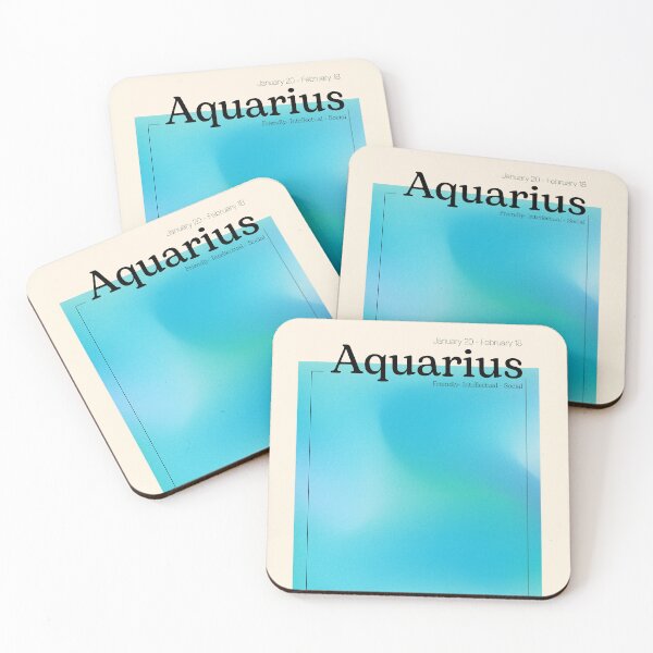 Item preview, Aquarius Zodiac Degrade designed and sold by AxiaDesignSt.