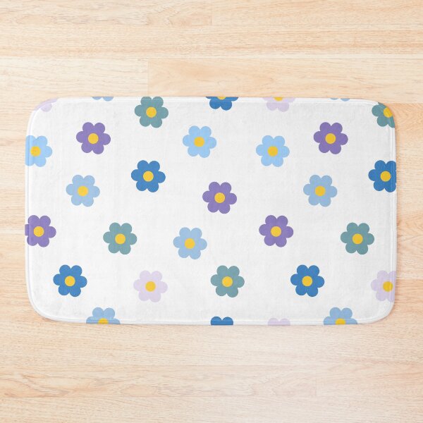 Item preview, Floral Daisy Pattern - Cool Tones designed and sold by ebcameron.