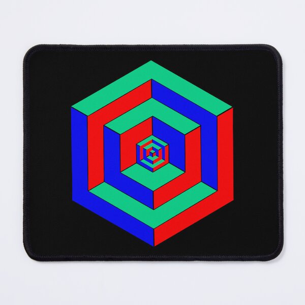 Item preview, Cube Optical Illusion designed and sold by DaveDanchuk.