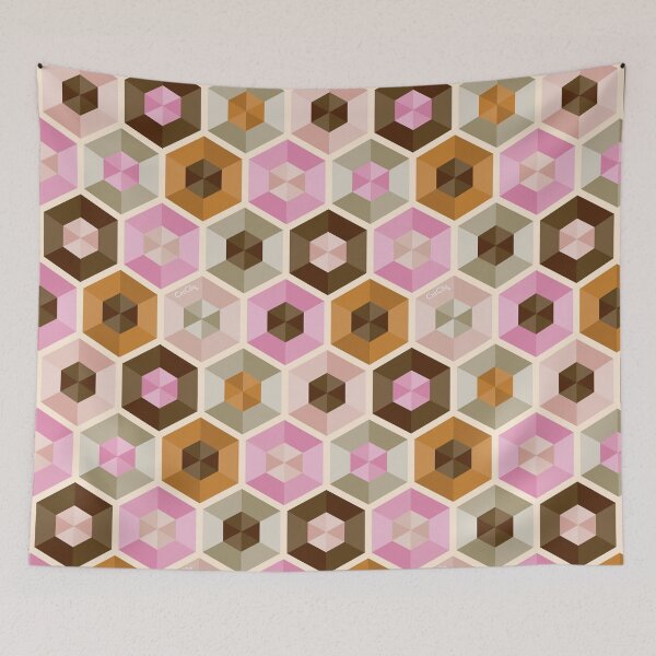 Aperçu de l'œuvre Hexagon Gems – Napolitain créée et vendue par Cat Coquillette.
