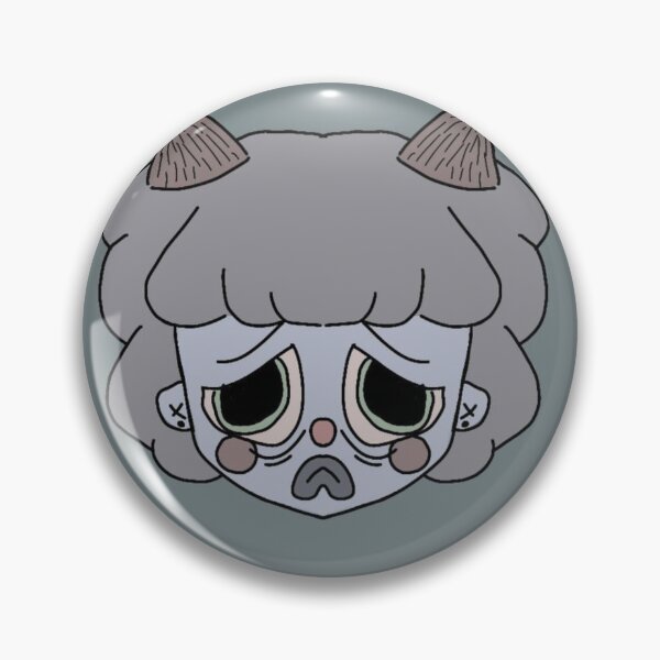 Item preview, Sad clown with horns designed and sold by kitty-kitty-.