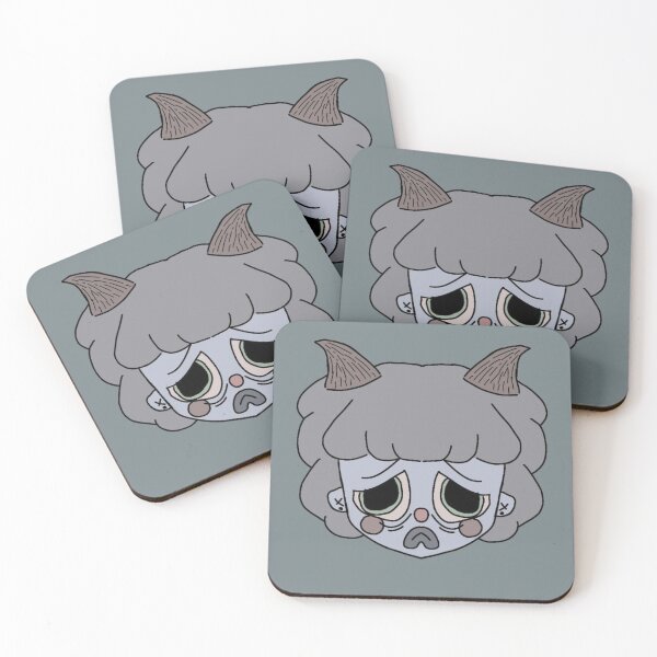 Item preview, Sad clown with horns designed and sold by kitty-kitty-.