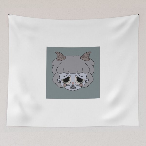 Item preview, Sad clown with horns designed and sold by kitty-kitty-.