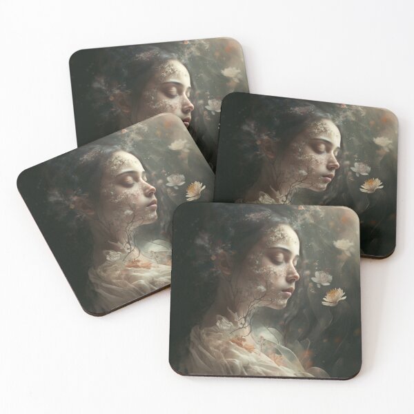 Item preview, Gothic Masterpiece Amidst a Garden of Blooms designed and sold by DaniFantasy.