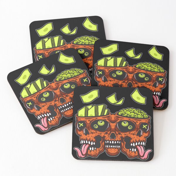 Item preview, three skull illustration designed and sold by behold27.