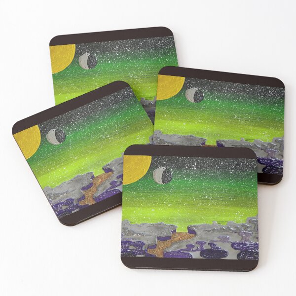 Item preview, Green Alien Landscape designed and sold by Sarahdubya85.