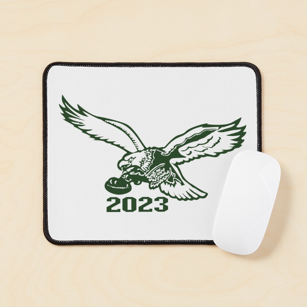 Philadelphia Eagles White Retro Logo Available Multiple Sizes Sticker Decal