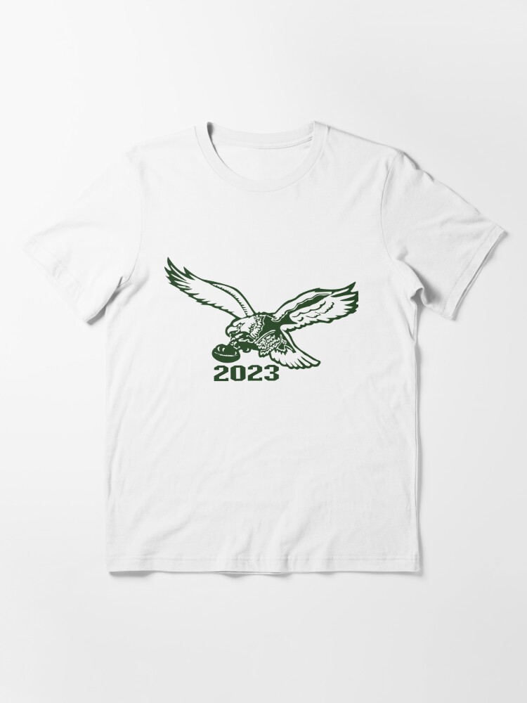 Retro Philadelphia Eagles Inspired Ladies' Triblend T-shirt in 2023