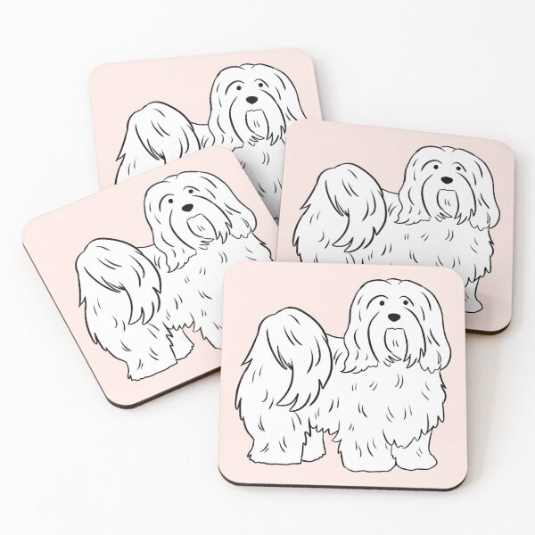 Item preview, lhasa apso dog cute illustration  designed and sold by Yarafantasyart.