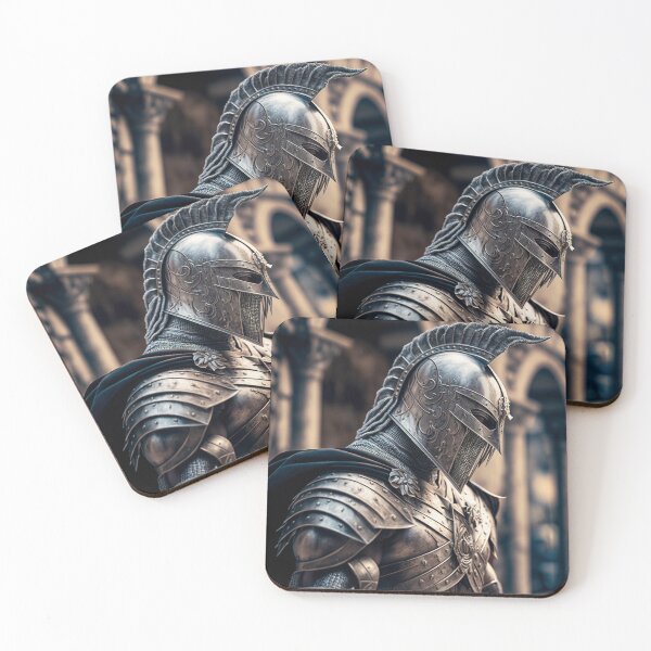Item preview, Hyper Silver Spartan designed and sold by AI Dream Journal.