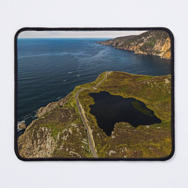 Item preview, Aerial view of the ocean as seen from Slieve League. Connacht, Ireland designed and sold by PetroliniVideo.