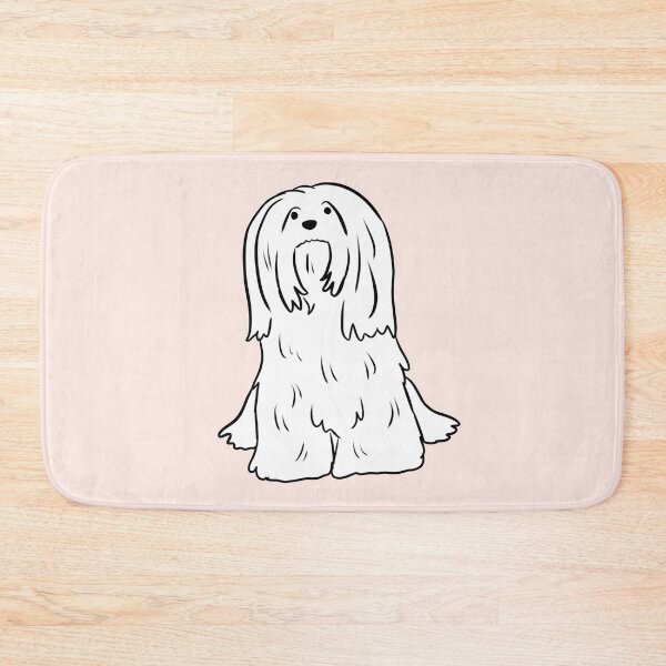 Item preview, lhasa apso dog cute illustration  designed and sold by Yarafantasyart.