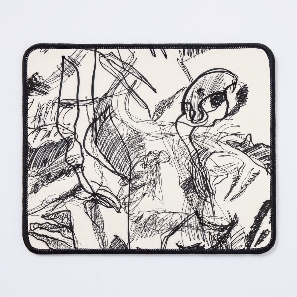 Item preview, Abstract Figurative Drawing designed and sold by visfineart.
