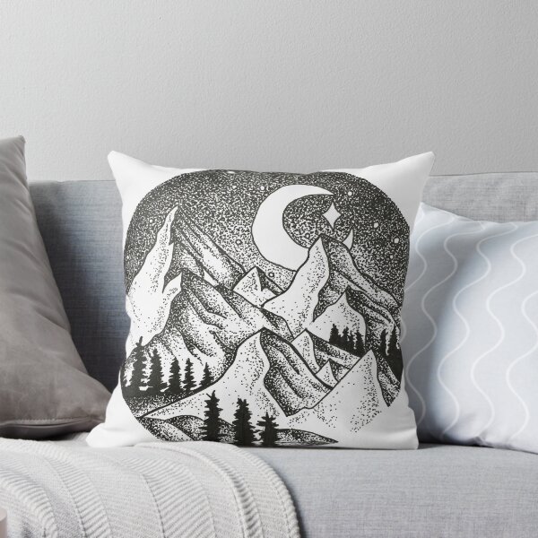 Item preview, Mountains in the nighttime  designed and sold by TheBee1.