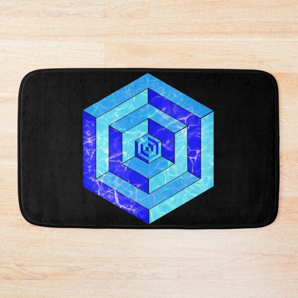 Item preview, Water Cube Optical Illusion  designed and sold by DaveDanchuk.