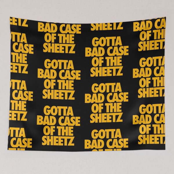Item preview, GOTTA BAD CASE OF THE SHEETZ (*ORIGINAL DESIGN*) designed and sold by crowbarr.