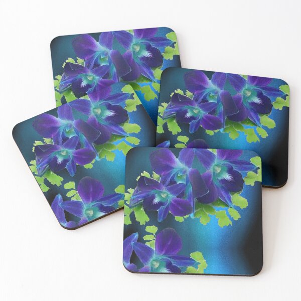 Item preview, Blue Hawaiian Orchid Version 2 designed and sold by J Marielle Designs.