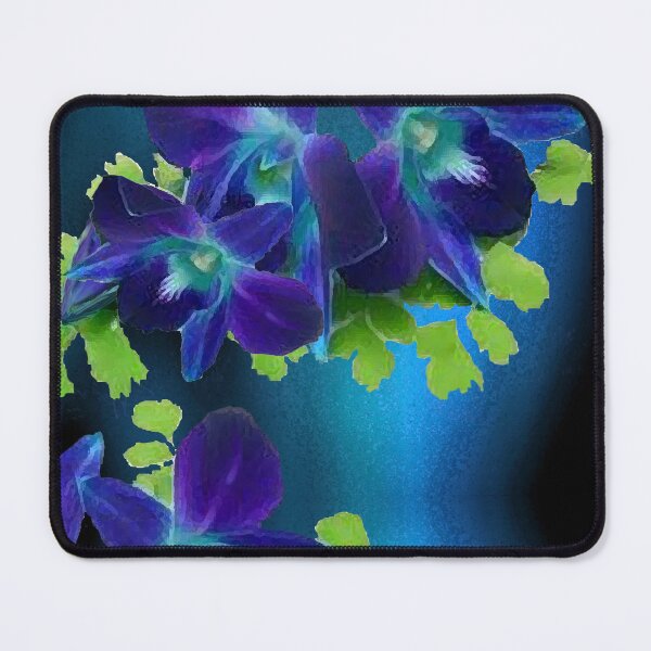 Item preview, Blue Hawaiian Orchid Version 2 designed and sold by J Marielle Designs.