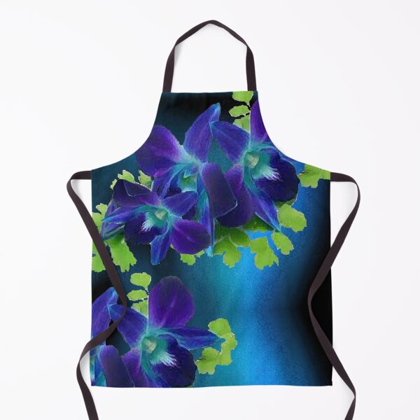 Item preview, Blue Hawaiian Orchid Version 2 designed and sold by J Marielle Designs.