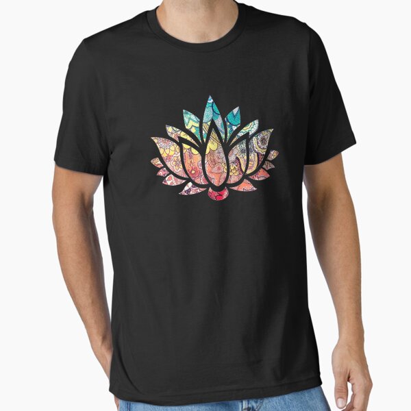 Vista previa del artículo con la obra «Kundalini Yoga - Kundalini Chakra Camisa - Kundalini Lotus Flower», diseñado y vendido por JuditR.