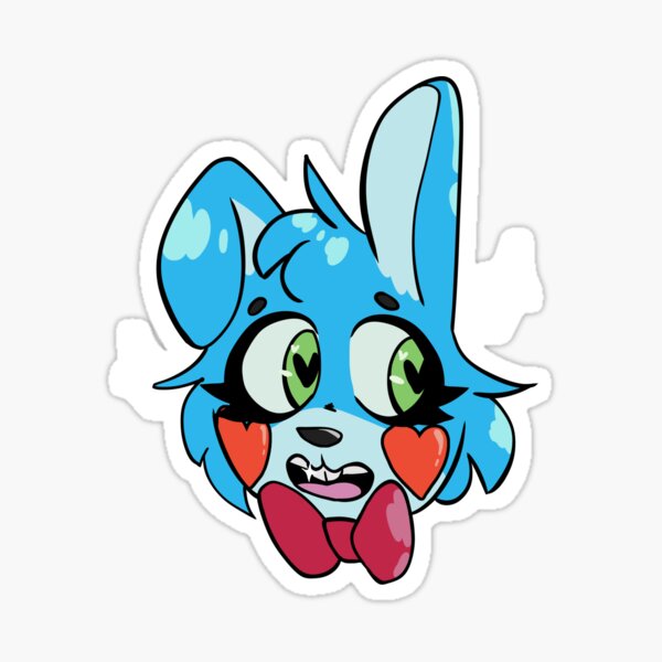 Sticker Design: Fnaf 2 Toy Bonnie! by CandyTime17 -- Fur Affinity [dot] net