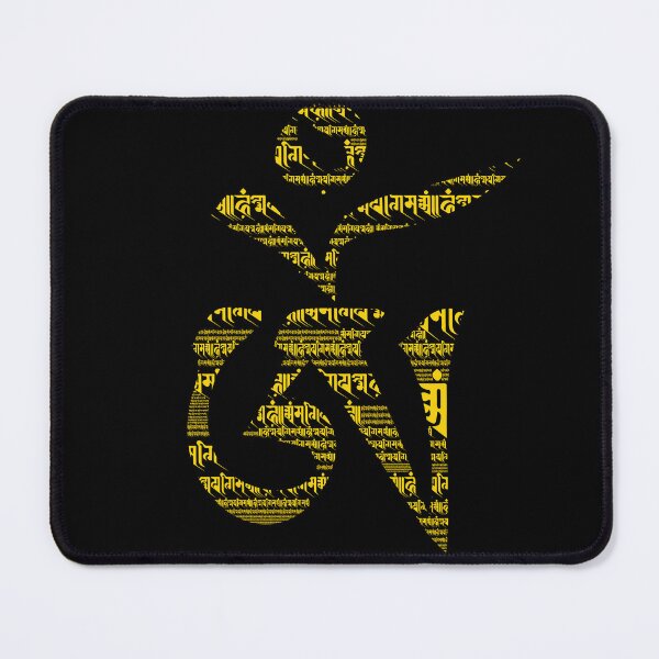 Item preview, Om in gold designed and sold by Anu Design.