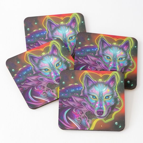 Item preview, Cosmic Wolf. Post-acocalyptic wolf. designed and sold by Doggymadness.